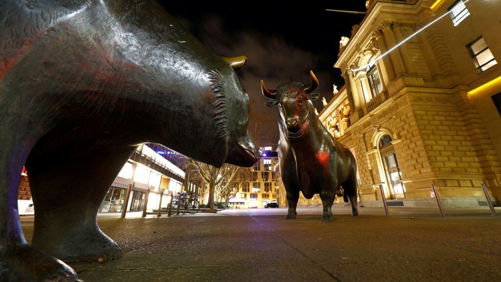 Stoxx 600, FTSE 100, metals, AI decline