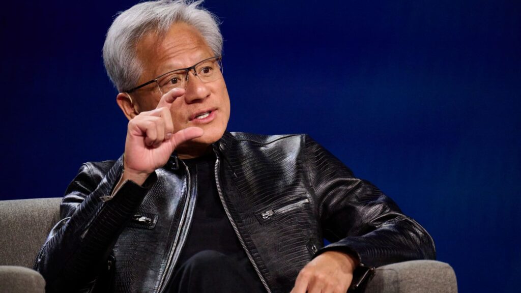 NVIDIA denies rift with OpenAI as software and asset management stocks plummet