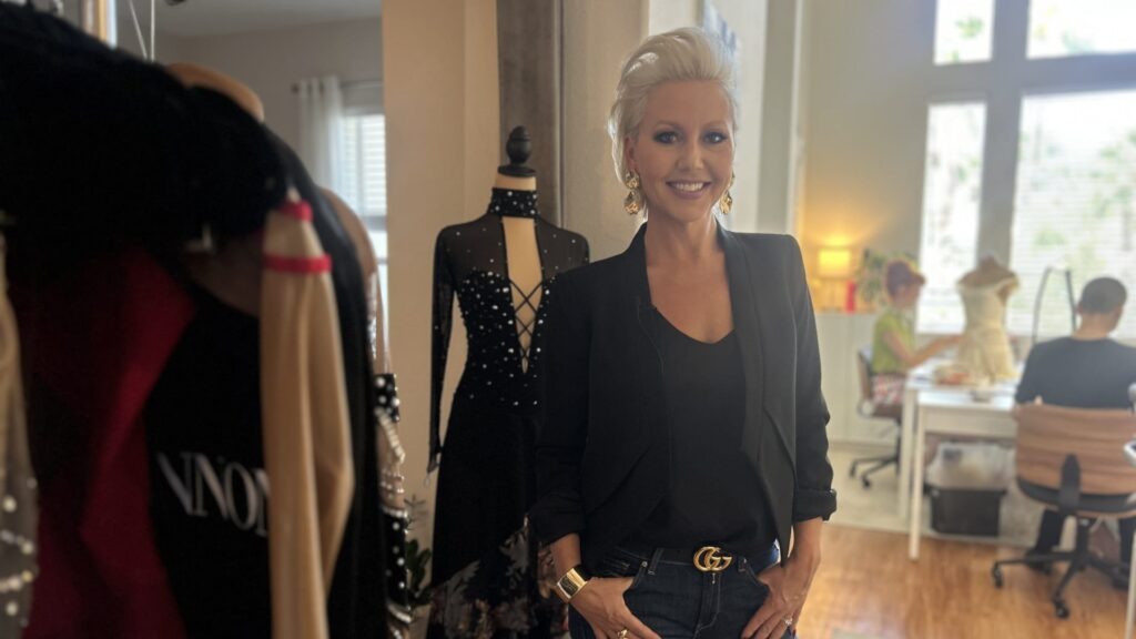 How a costume designer for Olympic figure skaters built his business