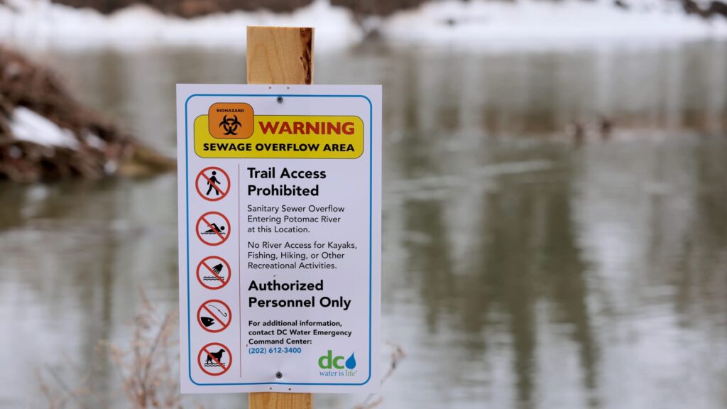 President Trump approves disaster relief for sewage spill into Potomac River