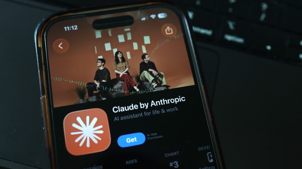 Anthropic’s Claude ranks 2nd on Apple’s Top Free Apps list