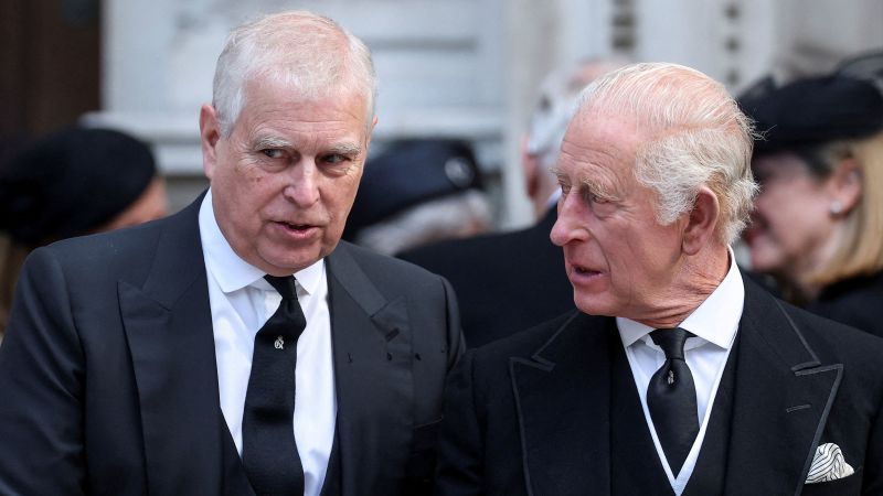 King Charles distances himself from Andrew after brother’s arrest
