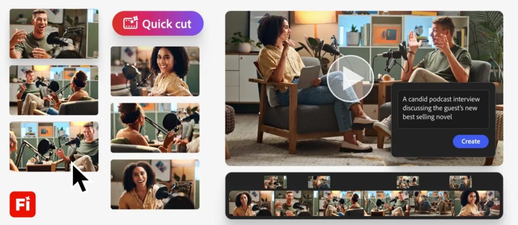 Adobe Firefly’s video editor can now automatically create a first draft from your footage