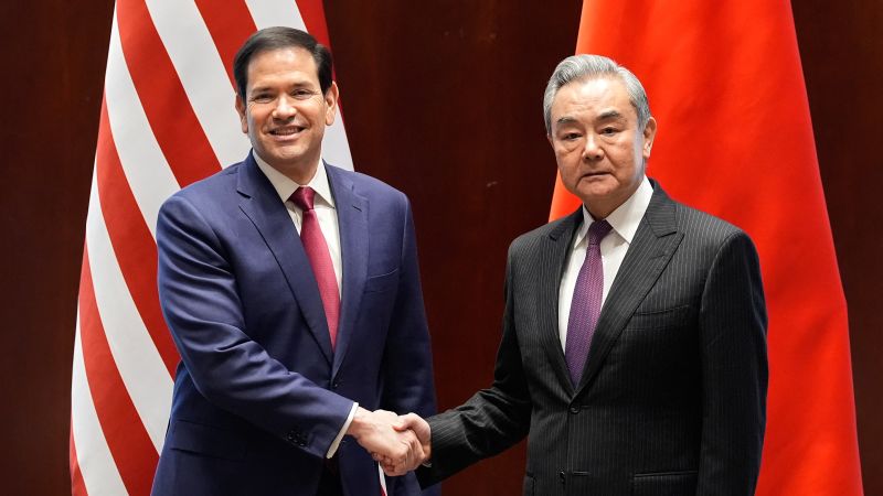 China tries to persuade Europe as Rubio tries to make amends