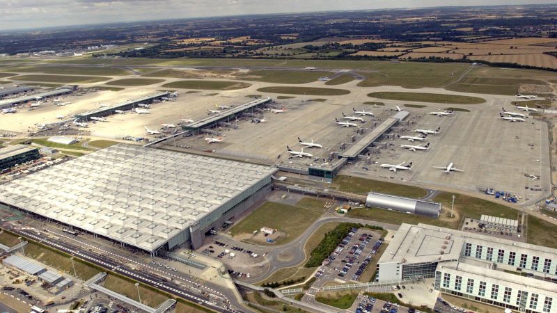 British police assess claims Epstein trafficked women on flights through London Stansted Airport