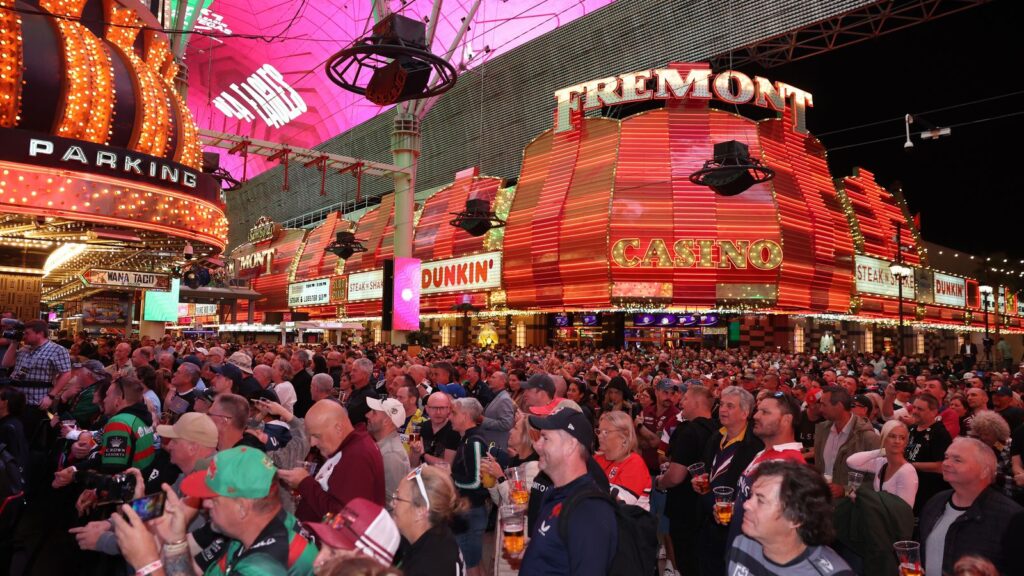 Super League in Las Vegas Notebook: Fremont Street Takeover – Featuring personality, flair and elimination performances! | Rugby League News