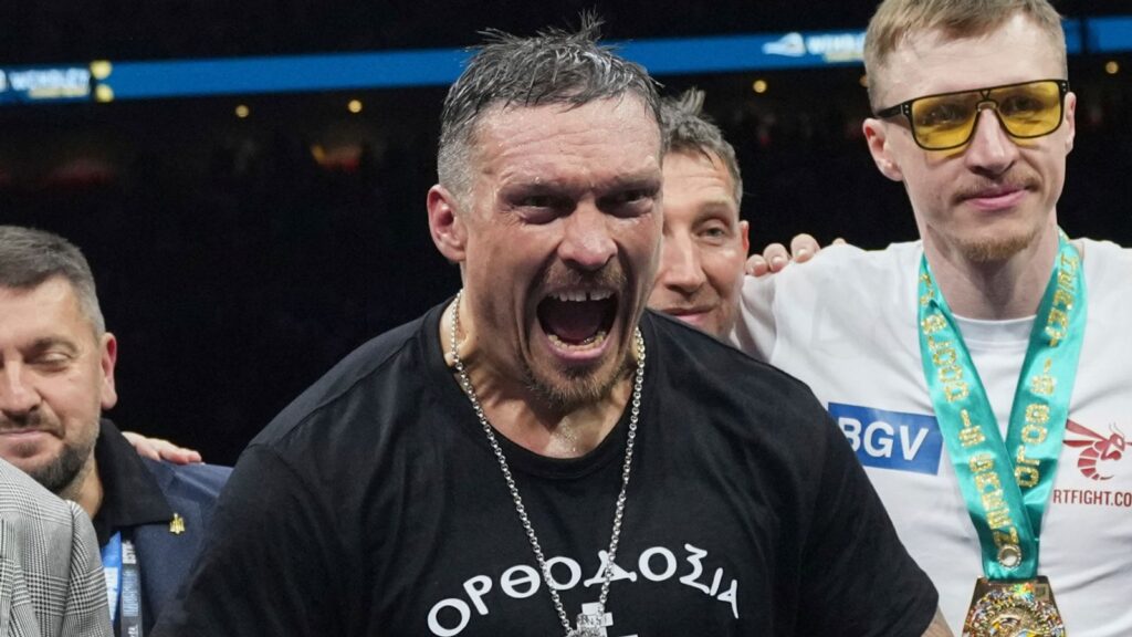 Oleksandr Usyk: WBC heavyweight champion confirms he will fight kickboxing champion Rico Verhoeven in Egypt in May | Boxing News