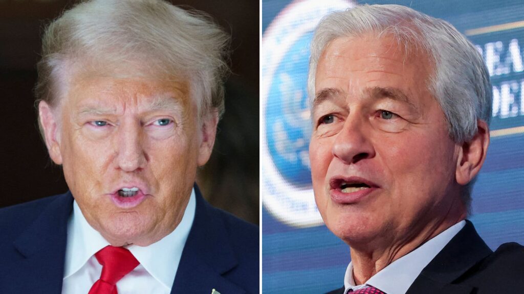 Dimon says Trump’s bank account cancellation lawsuit is ‘without merit’ but sympathizes with concerns