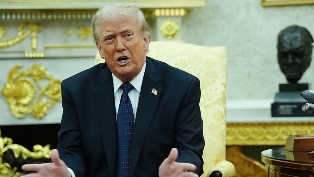 President Trump promises insurance and protection for Gulf shipping