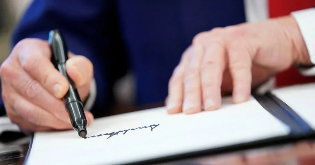 Trump’s signature becomes the first sitting president to appear on U.S. currency | Donald Trump News