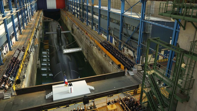 President Macron says France will increase nuclear warheads for the first time in decades