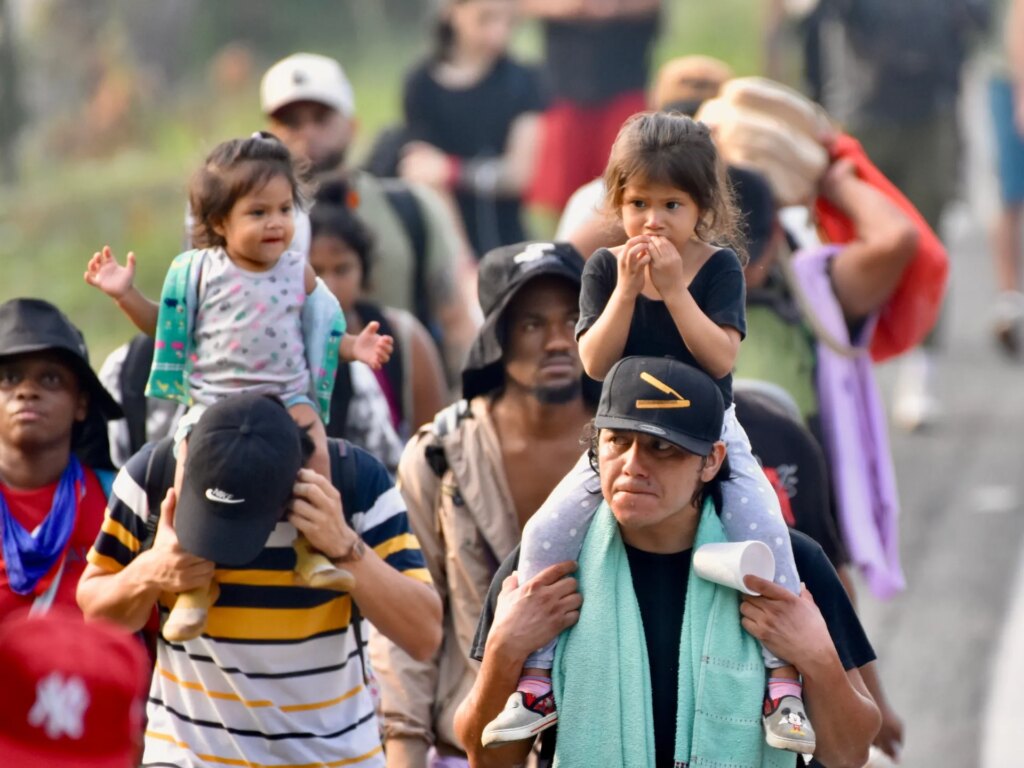 Immigrants march in southern Mexico, condemning immigration restrictions | Immigrants march in southern Mexico Migration News