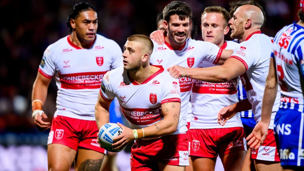 Hull KR 52-10 St Helens: Mikey Lewis and Joe Burgess score hat-tricks as Robins run riot against Saints | Rugby League News