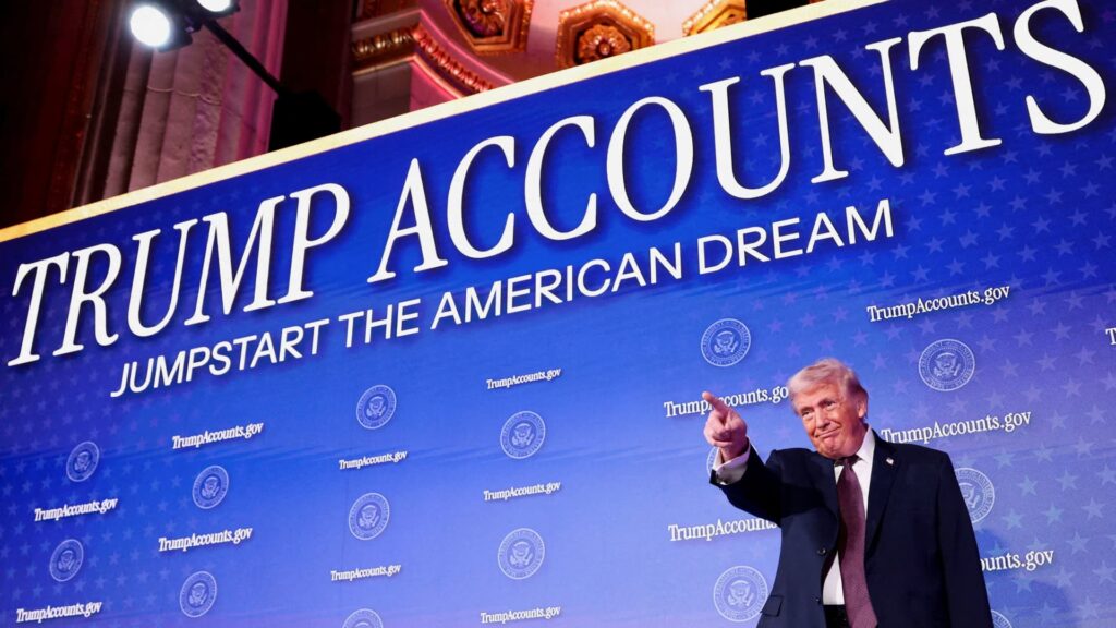 Robinhood and BNY to develop Trump account app