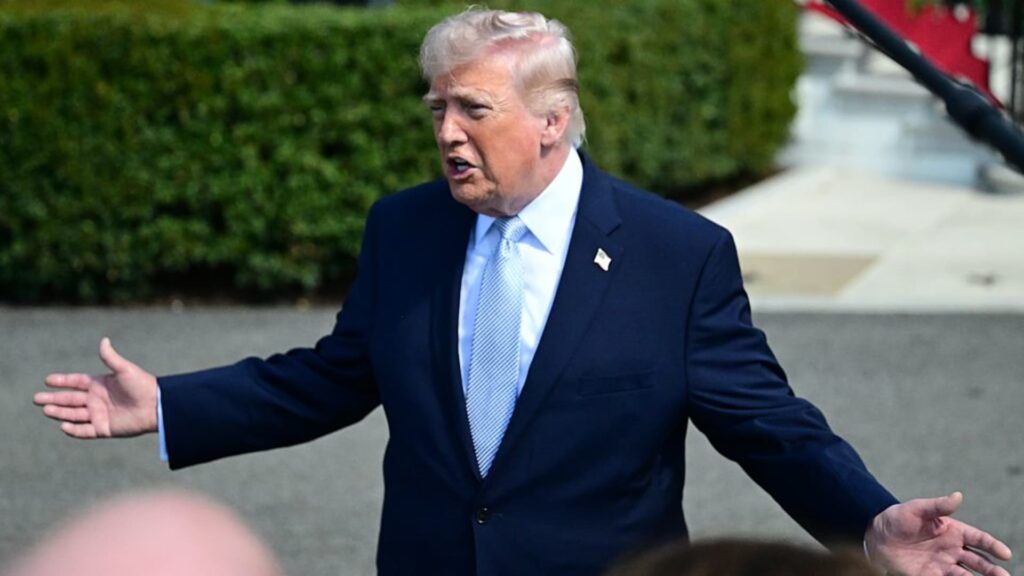 President Trump says Iran should “stop” charging tolls on tankers in the Strait of Hormuz