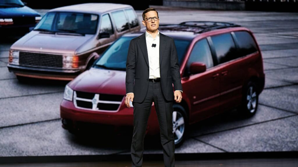 Chrysler CEO touts ‘revival’ of minivan, but remains silent on plans