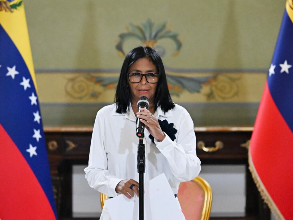 Delcy Rodriguez calls for ‘sanctions-free Venezuela’ amid US detente | Business and Economic News
