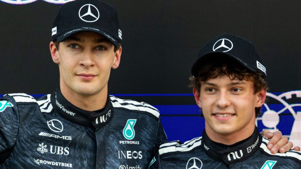 George Russell needs to treat Mercedes teammate Kimi Antonelli like Lewis Hamilton at the top, says Martin Brundle F1 News