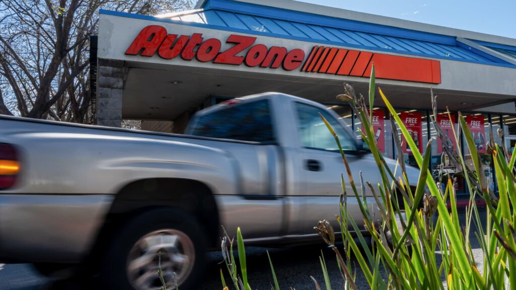 AutoZone stock on pace for worst trading day since May 2022