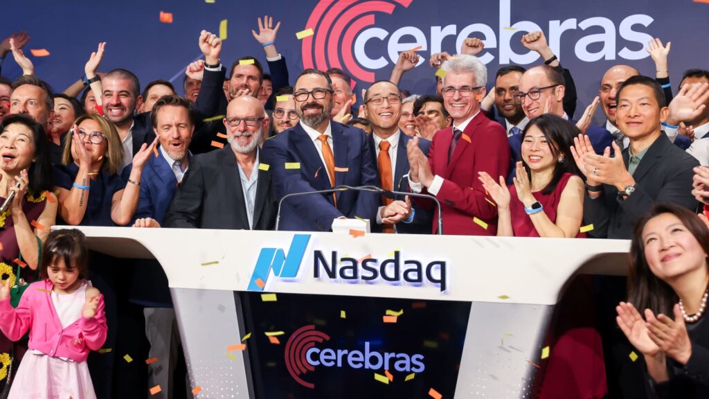 Cerebras (CBRS) begins trading on Nasdaq after IPO