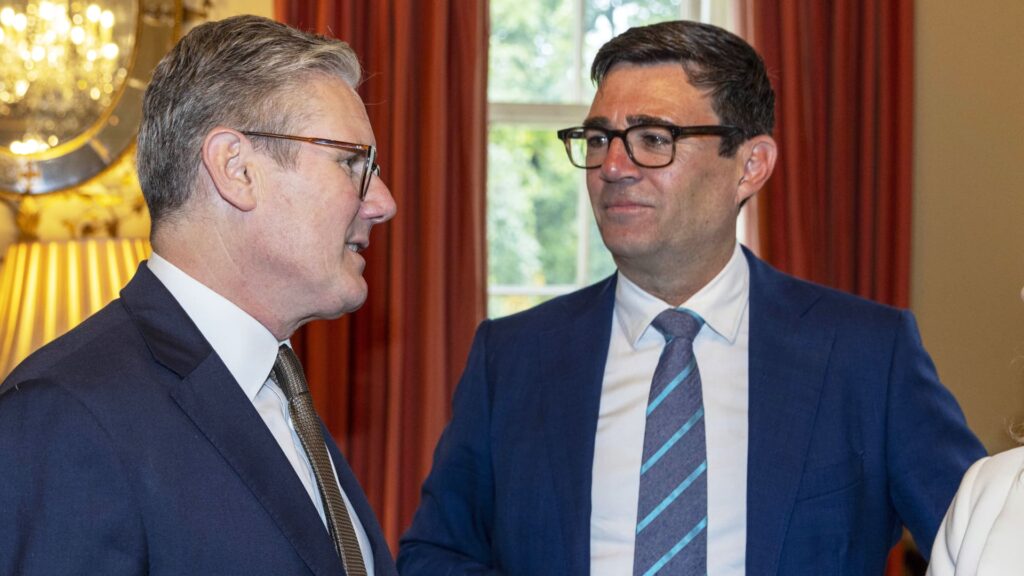 Andy Burnham calls for ‘strong public control’ of industry and AI