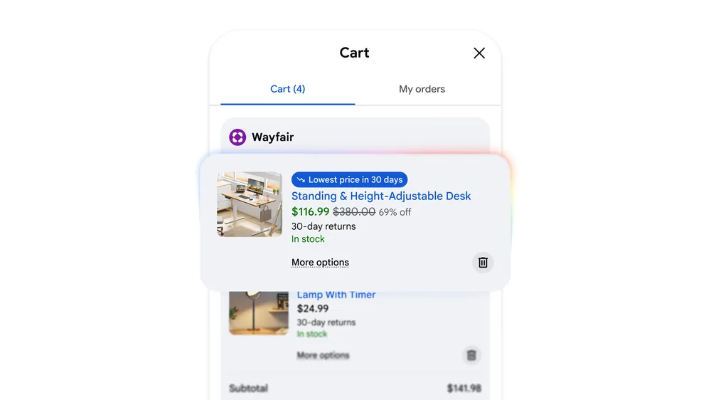 Google の新しいユニバーサル カートは、インターネット上のショッピング プロセス全体を追跡したいと考えています