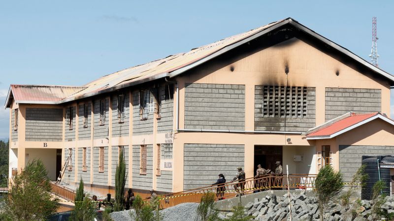 Kenya arrests 8 students on suspicion of arson over school fire