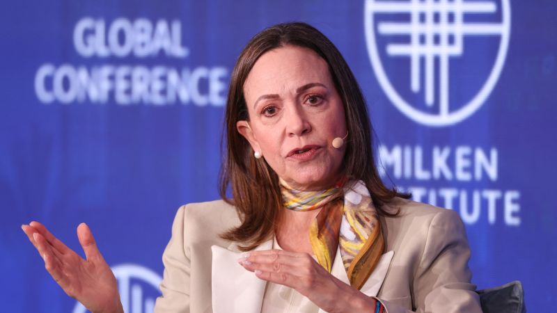 Machado was not included in US plans for post-Maduro Venezuela, sources say