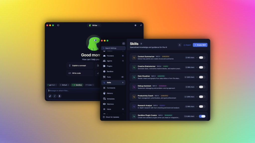 Osaurus brings both local and cloud AI models to Mac