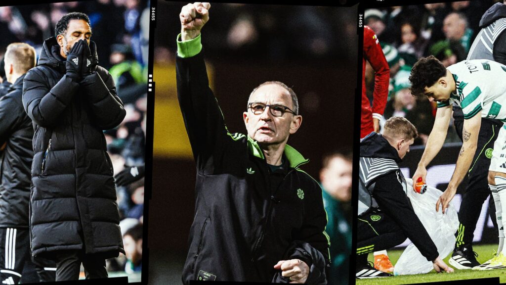 Celtic crowned Scottish Premiership champions: How Martin O’Neill turned chaos into celebration with final-day win over Hearts | Soccer News
