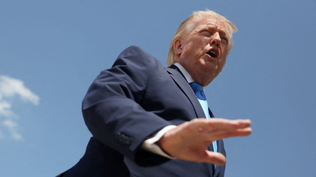 President Trump tells CNBC: “I don’t care if the Iran negotiations end”