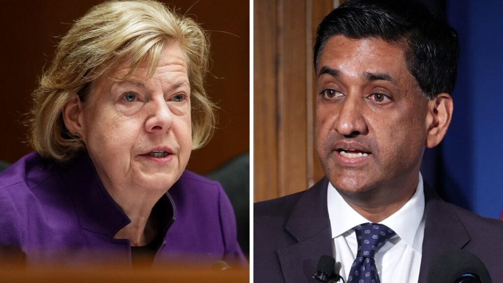 Baldwin, Khanna, Committee on Foreign Investment proposes direct investigation of President Trump