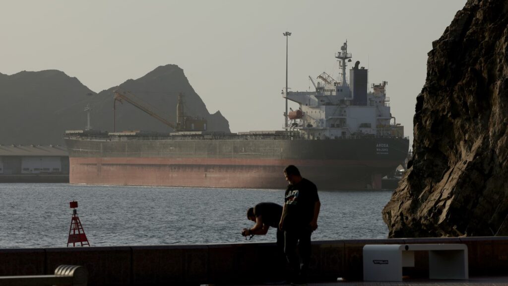 Saudi supertanker passes through Strait of Hormuz after deal with Iran