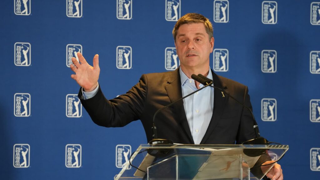 PGA Tour CEO Brian Rolup announces sweeping changes to professional golf