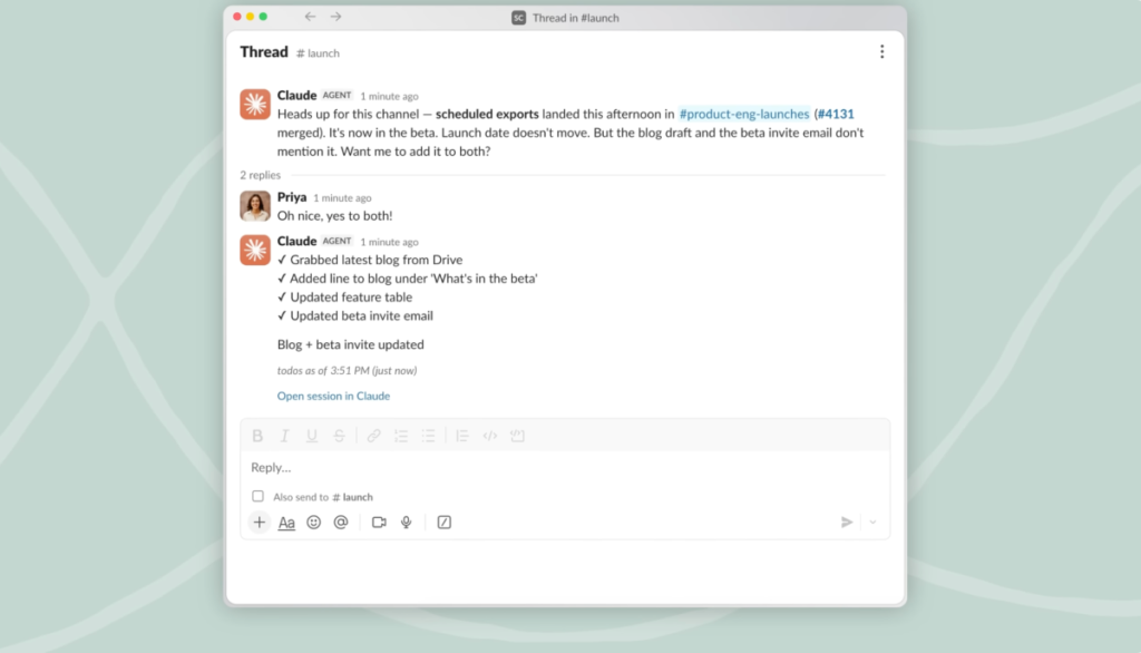 Anthropic’s Claude Tag learns about your company one Slack message at a time