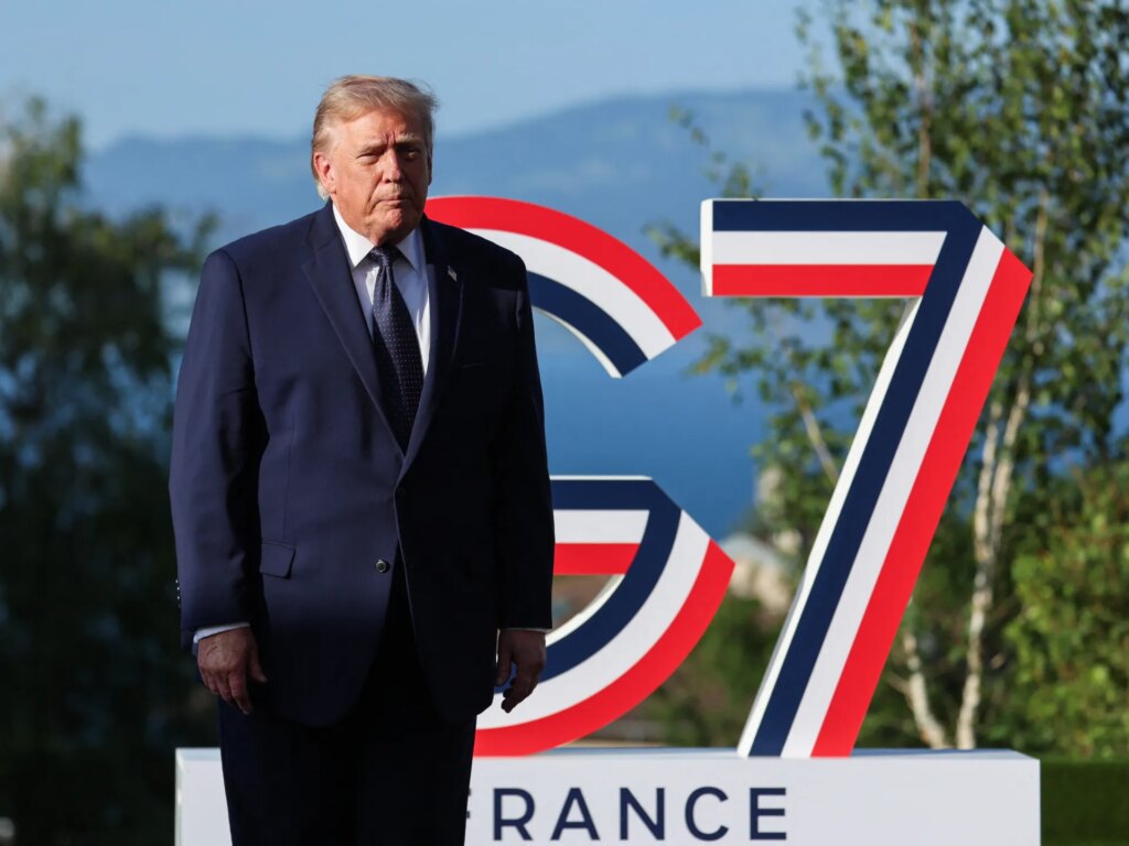 President Trump touts Iran deal and Ukraine ambitions at G7 attendance | Donald Trump News