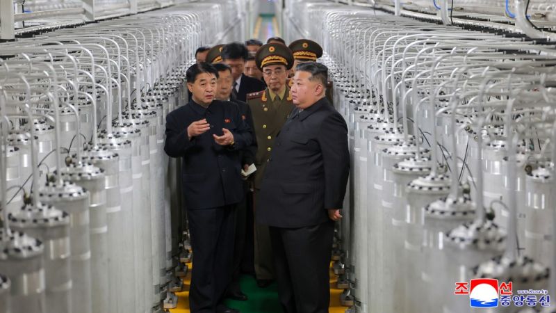 Kim Jong Un inspects new nuclear power plant, plans to ‘rapidly’ increase weapons production