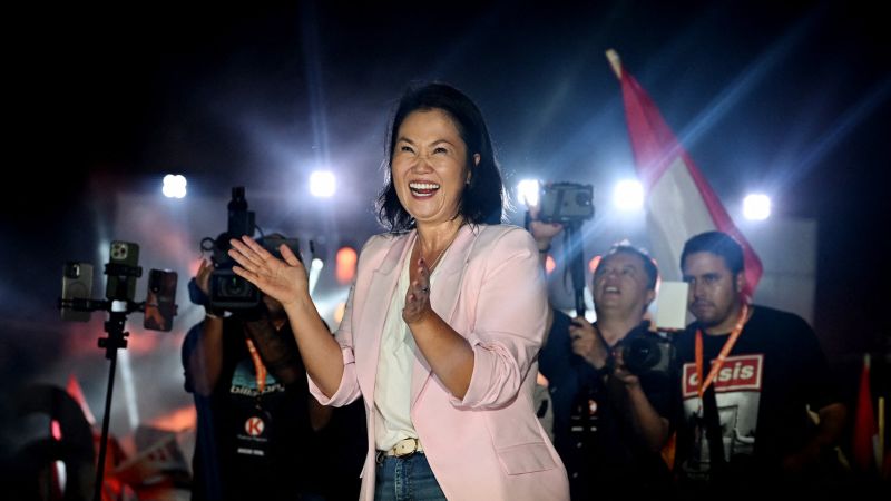 Keiko Fujimori became first lady at the age of 19. She is now making her fourth attempt at the Peruvian presidential election.