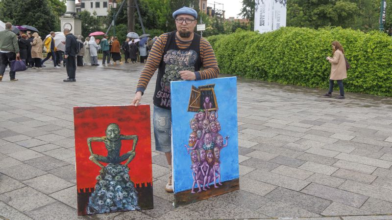 Exiled Russian artist known for his anti-Putin cartoons shot dead in Poland