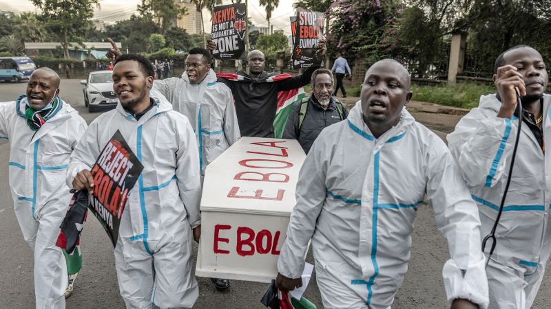 Protests over US Ebola facility in Kenya highlight growing African resistance to Trump-era deal