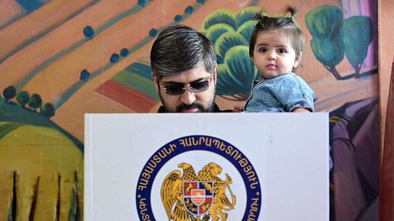 Armenians go to vote under pressure from Russia to stop tilt towards the West