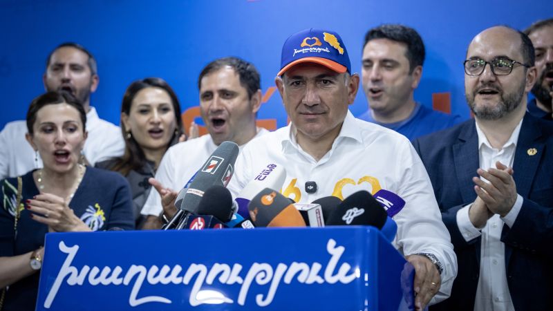 Armenian Prime Minister prepares to accelerate withdrawal from Russia, claims election victory