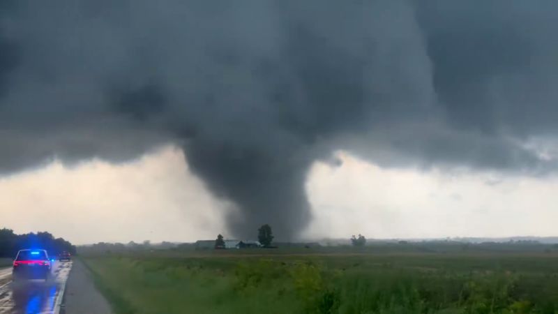More storms with tornado potential target hard-hit central U.S.