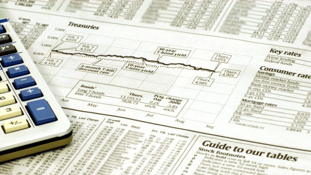 Government bond yields fall due to falling oil prices