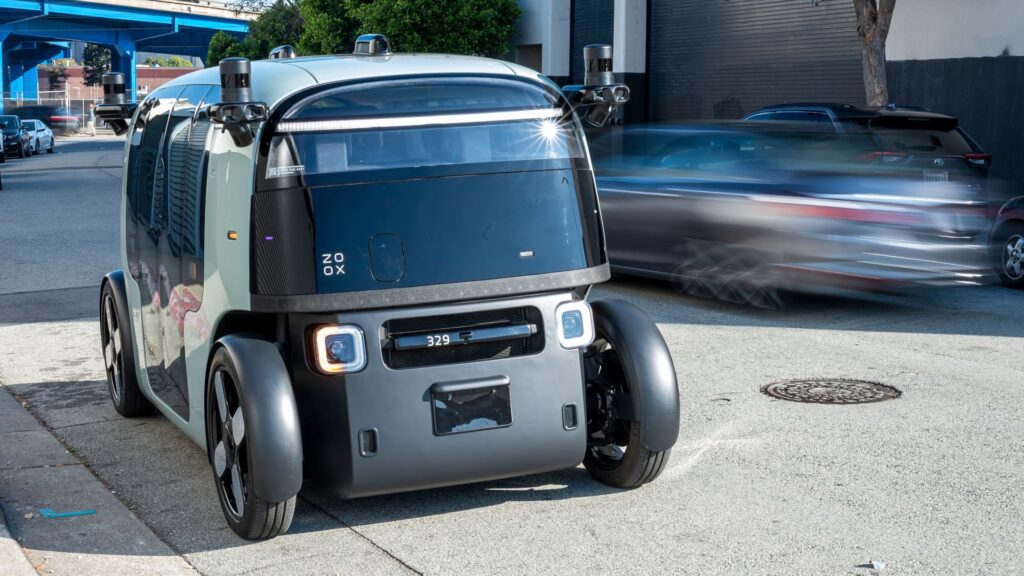Amazon’s Zoox recalls software after robotaxis emit large amounts of smoke