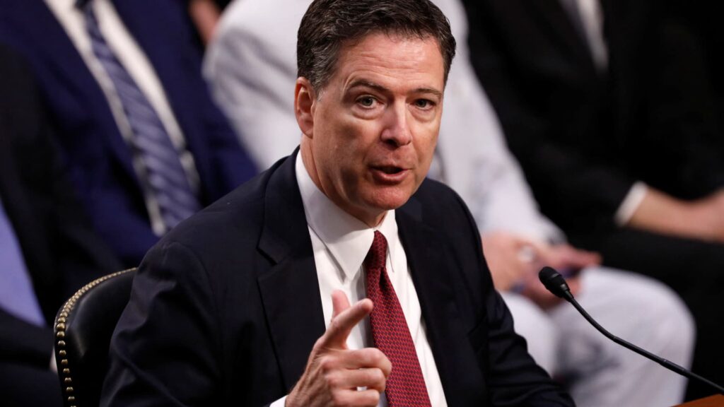 Comey seeks dismissal of Trump 8647 threat case