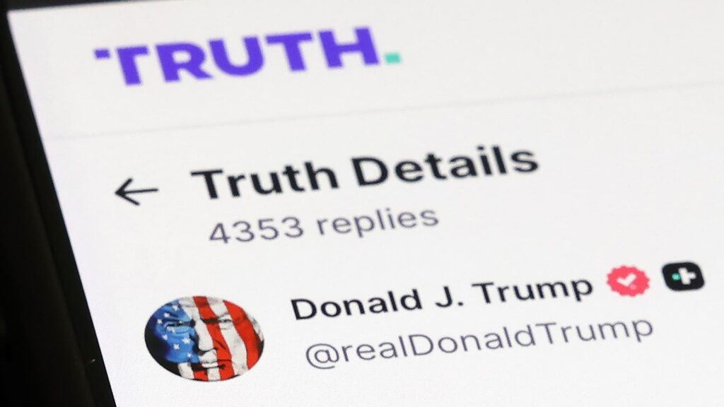 Trump Media Offered $100,000 Monthly Fee for Fastest Feed of Trump Posts