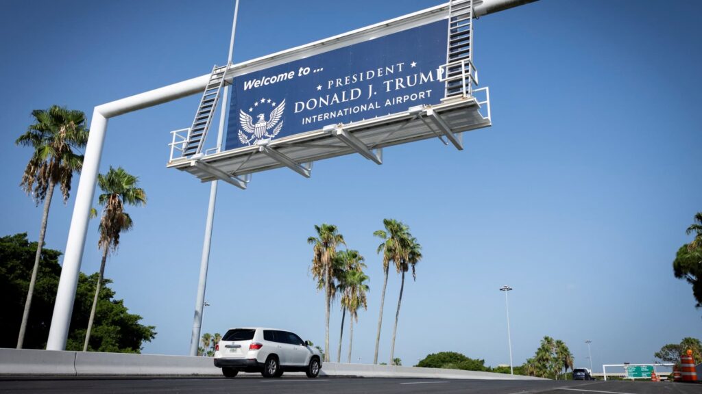 Palm Beach, Florida airport renamed after President Trump