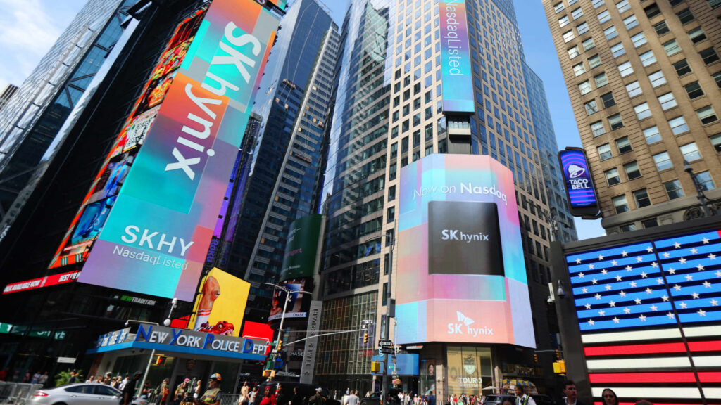 SK Hynix stock debuts on the US NASDAQ market