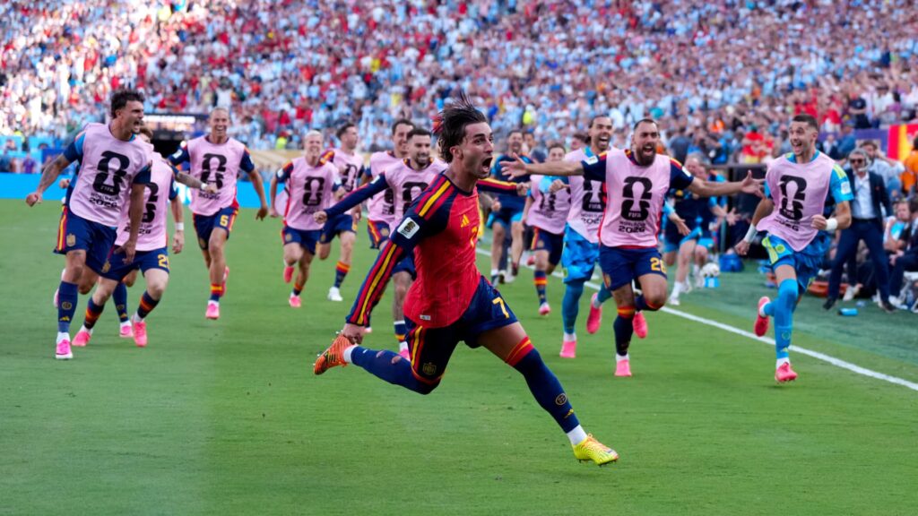 Spain wins the World Cup by defeating Argentina 1-0 with a goal after extra time